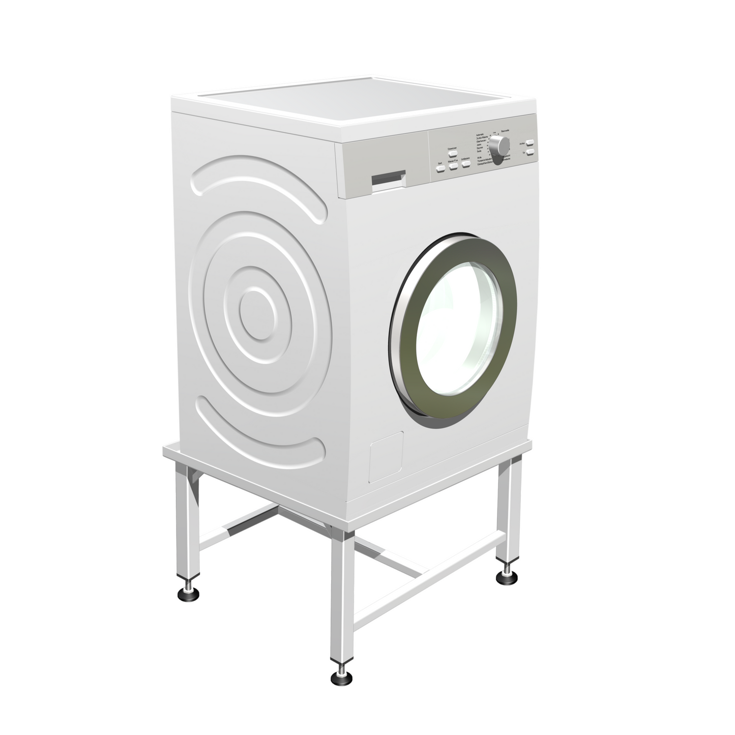 Untergestell 30 cm mit Waschmaschine